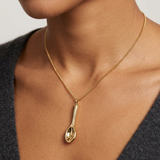 "Don't do coke" Charm 14K Gold Over Brass