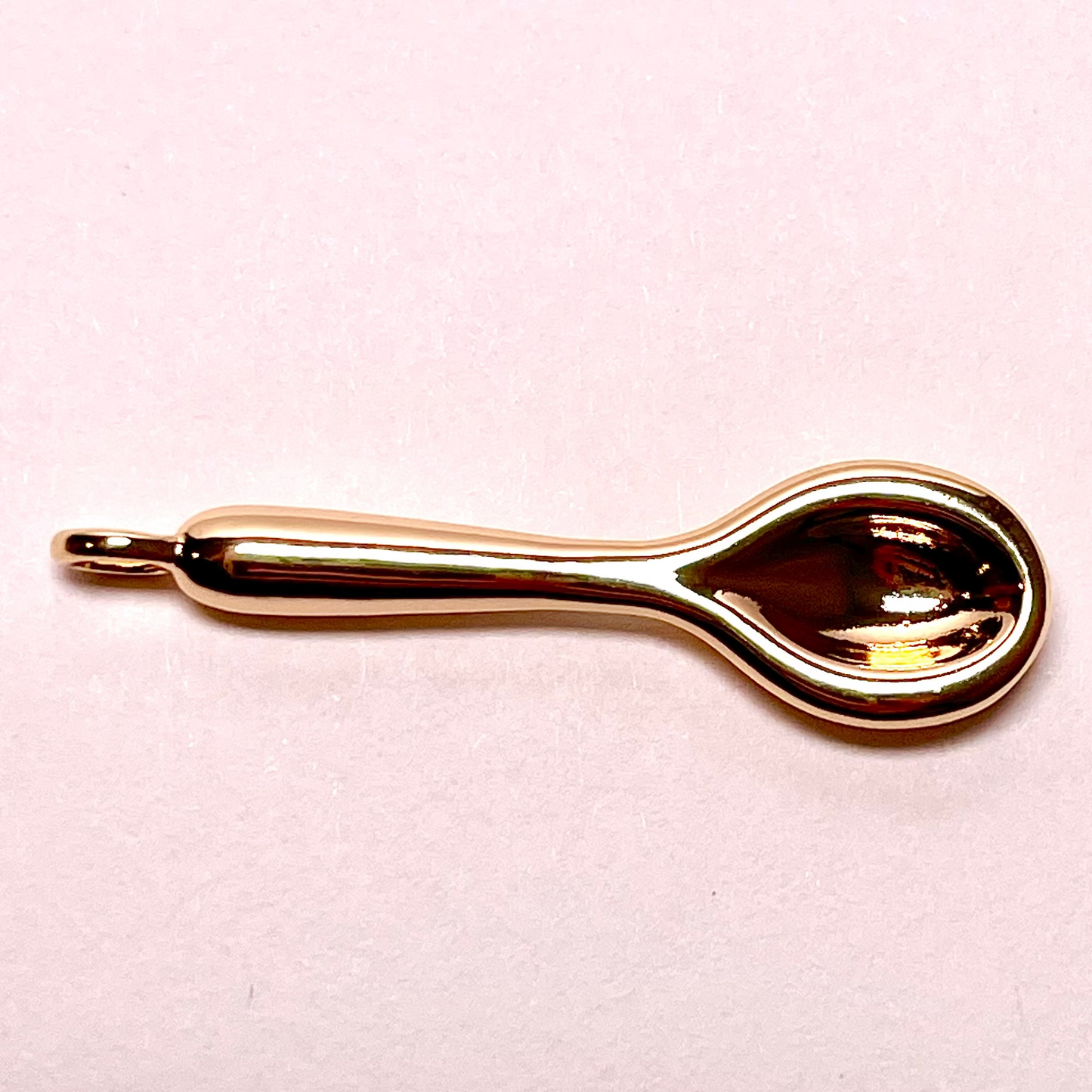 "Don't do coke" Charm 14K Gold Over Brass