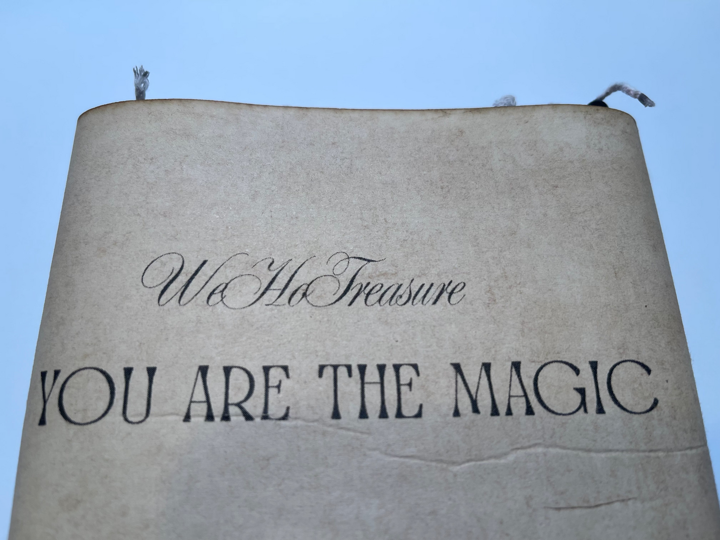 'YOU ARE THE MAGIC' black candles