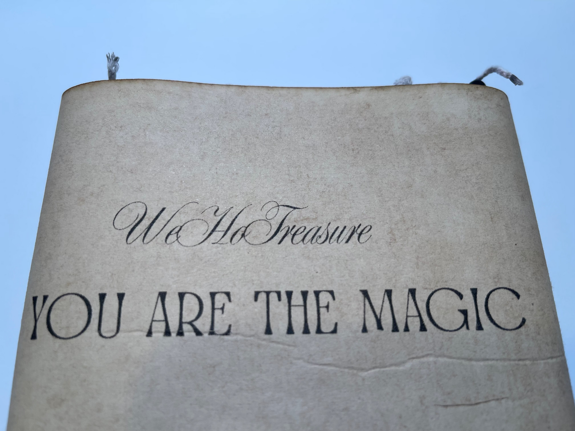 'YOU ARE THE MAGIC' black candles