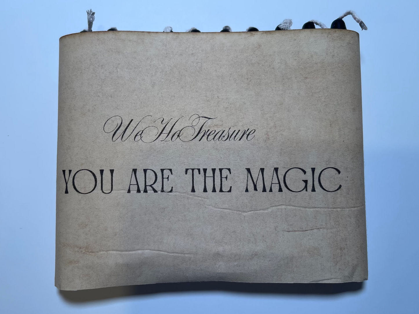 'YOU ARE THE MAGIC' black candles