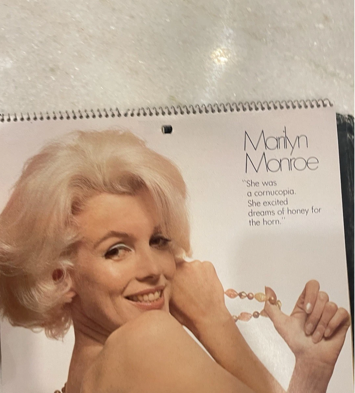 1974 Collector’s Edition Marilyn Monroe Calendar (Original Mailer Sleeve)